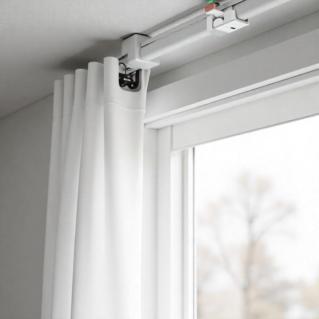 Home automation curtain